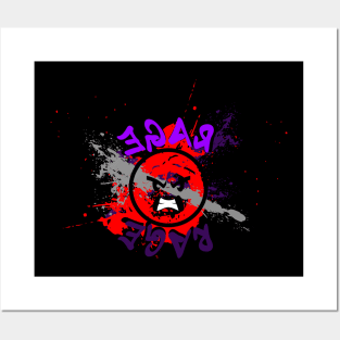 Rage face Posters and Art